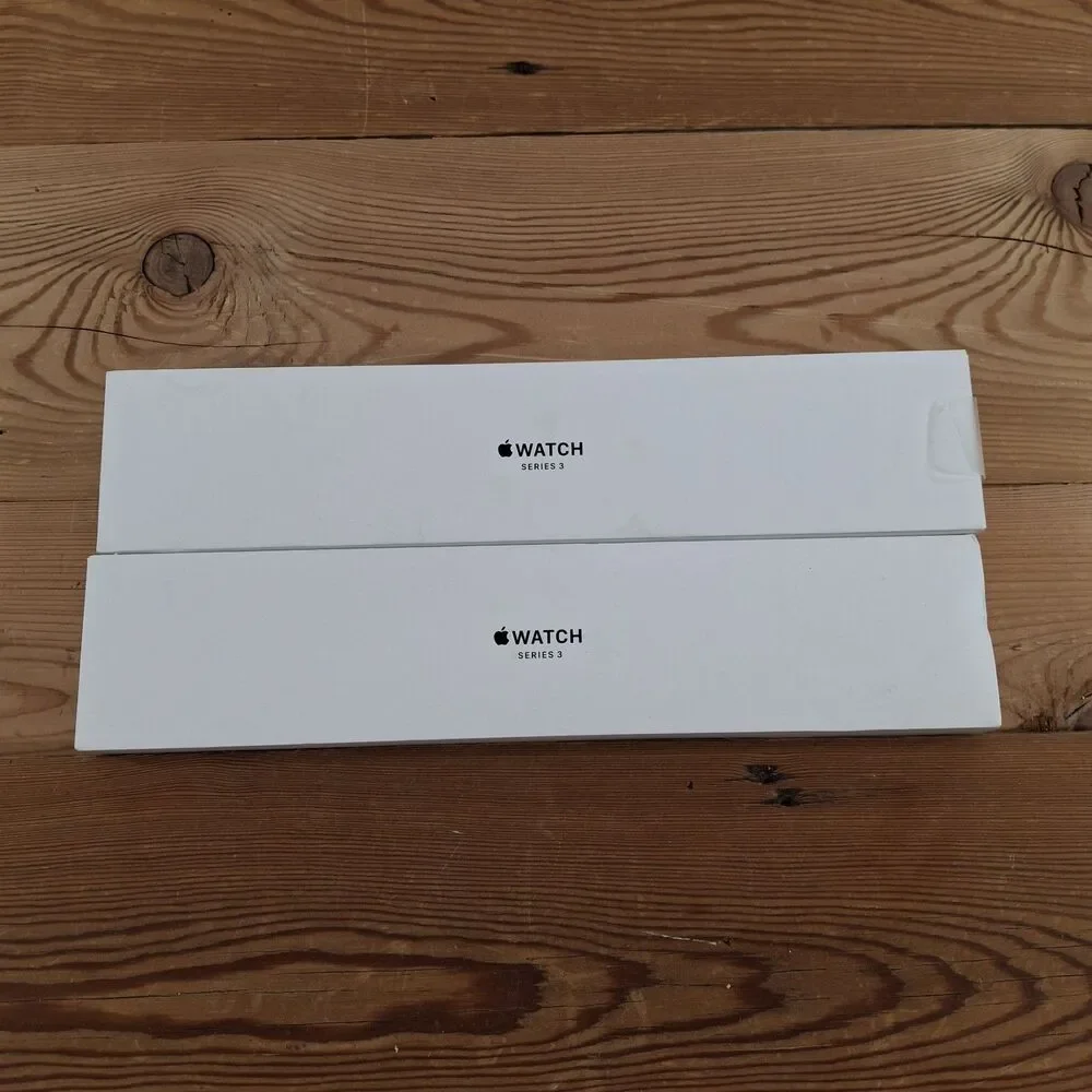 2 (Box Only) Apple Watch Series Three Boxes